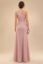Sheath/Column V-Neck Stretch Jersey Maxi Mother of the Bride & Groom Dresses with Ruffles & Slit (SHI22501648)