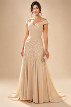 Two-Piece Mermaid Long Sleeve Floor-Length Mother of the Bride Dresses with Blazer Jacket (SHIA22500213)