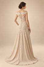A-Line/Princess Scoop Neck Satin High-Low Mother of the Bride & Groom Dresses with Ruffles & Bow (SHI22501630)
