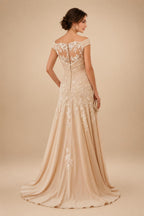 Jacquard Sheath/Column V-Neck Floor-Length Mother of the Bride & Groom Dresses with Ruffles & Ruched Waist (SHI22501060)