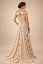 A-Line/Princess V-Neck Floral Print High-Low Mother of the Bride & Groom Dresses with Ruched Bodice (SHI22501569)