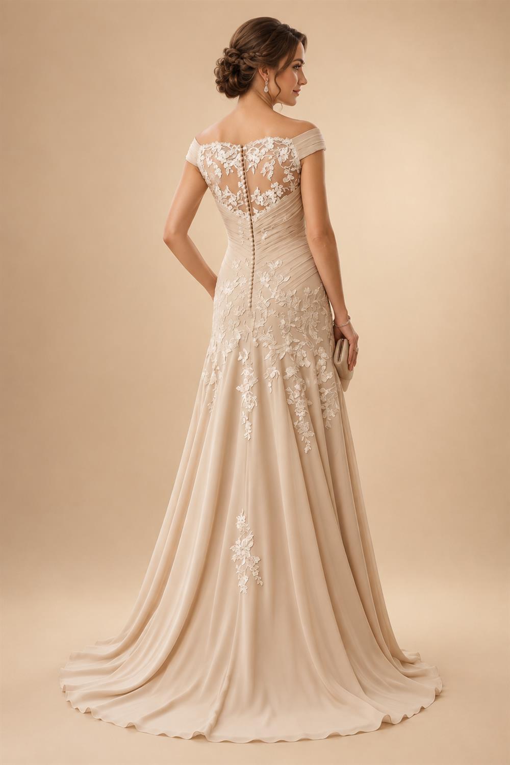 Two-Piece Mermaid Long Sleeve Floor-Length Mother of the Bride Dresses with Blazer Jacket (SHIA22500213)