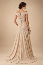 Sheath/Column Scoop Neck Satin Tea-Length Mother of the Bride & Groom Dresses with Ruched Waist & Rhinestones (SHI22501657)