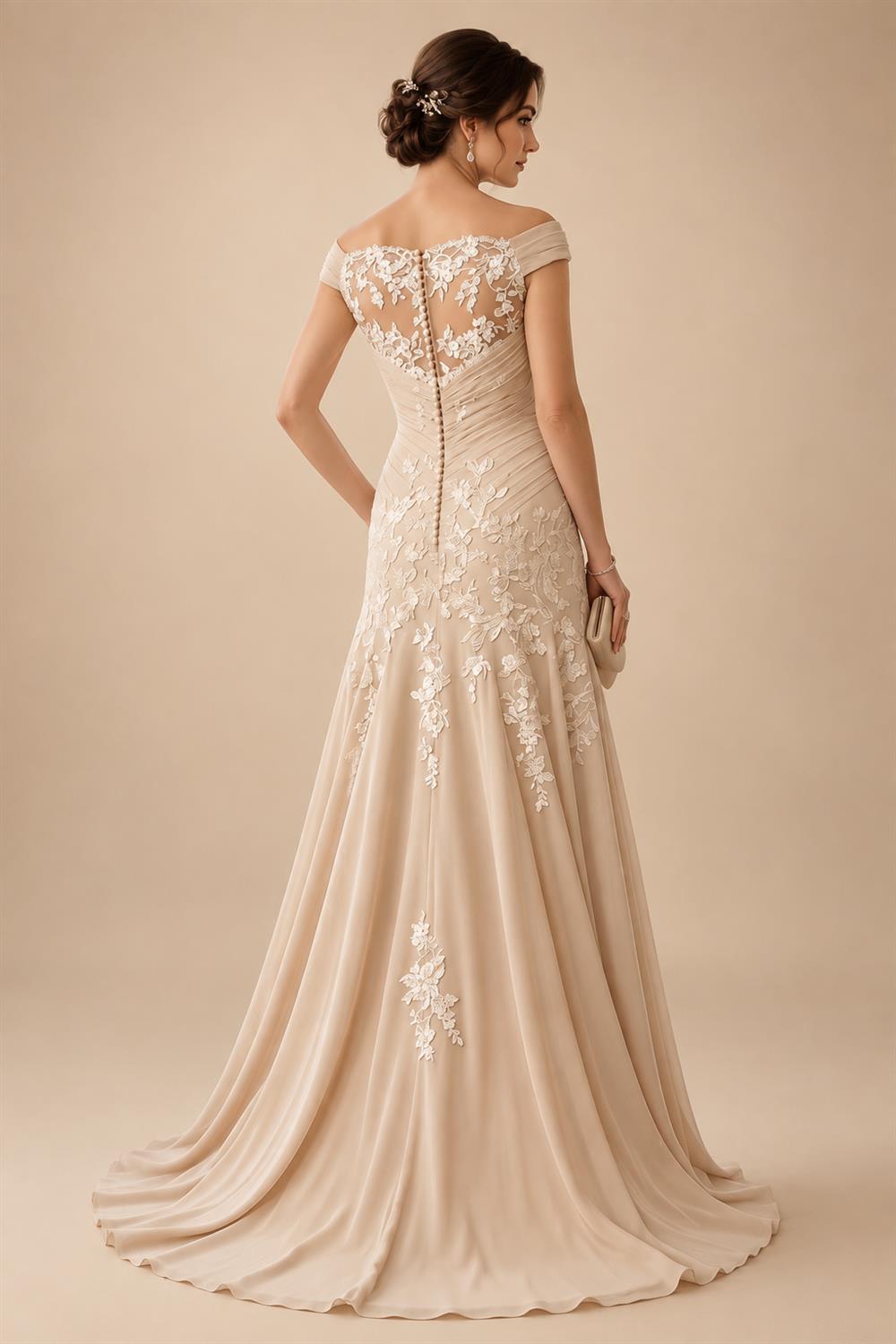 Sequin Floral Sheath/Column V-Neck Floor-Length Mother of the Bride & Groom Dresses with Ruched Waist (SHI22501219)