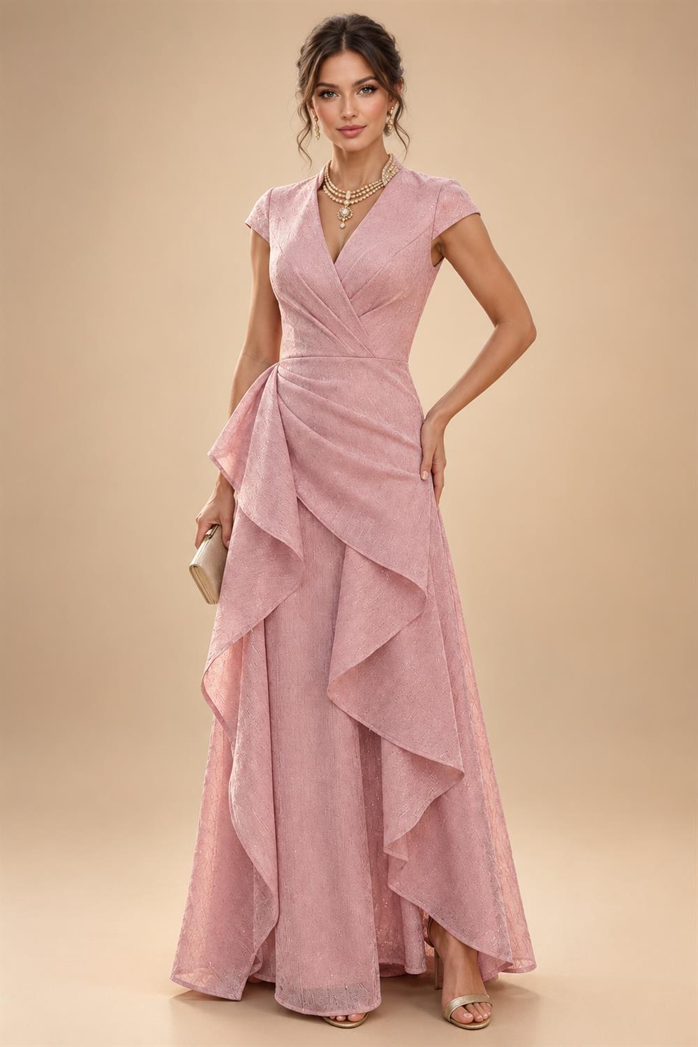 Chiffon A-Line/Princess Spaghetti Straps Mini Homecoming Dresses with Ruffles (SHI22370482)