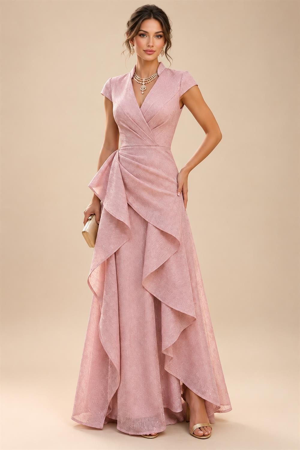 A-Line/Princess Strapless Jacquard Mini Homecoming Dresses with Bow & Pearls (SHI22370552)