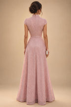 Lightweight Sheath Tea-Length Chiffon Mother of the Bride & Groom Dresses with Cowl Neck & Ruched Waist (SHI22500689)