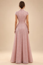 Floral Print Sheath/Column Scoop Neck Floor-Length Mother of the Bride & Groom Dresses with Ruched Waist (SHI22501153)