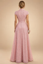 Floral Print A-Line/Princess V-Neck Tea-Length Mother of the Bride & Groom Dresses with Ruched Waist & Pockets (SHI22501150)