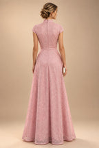 Sheath/Column Scoop Neck Velvet Floor-Length Mother of the Bride & Groom Dresses with Rhinestones (SHI22501640)