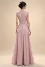 Sheath/Column V-Neck Sequin Maxi Mother of the Bride & Groom Dresses with Ruched Waist & Side Sash (SHI22501697)