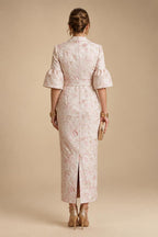 Two-Piece Mermaid Long Sleeve Floor-Length Mother of the Bride Dresses with Blazer Jacket (SHIA22500213)
