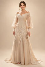 Sheath/Column V-Neck Stretch Jersey Maxi Mother of the Bride & Groom Dresses with Ruffles & Slit (SHI22501648)
