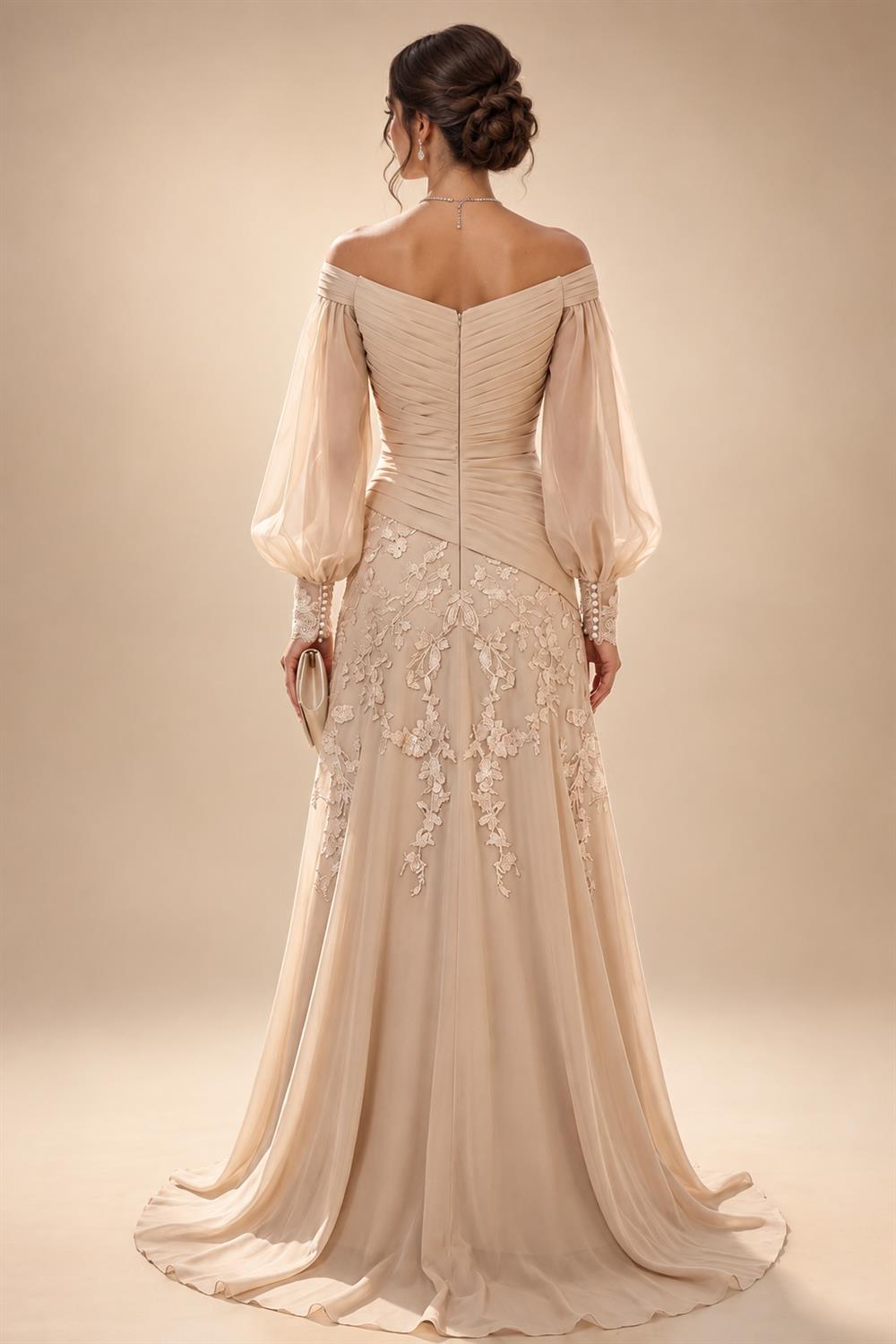 A-Line/Princess V-Neck Floral Print High-Low Mother of the Bride & Groom Dresses with Ruched Bodice (SHI22501569)