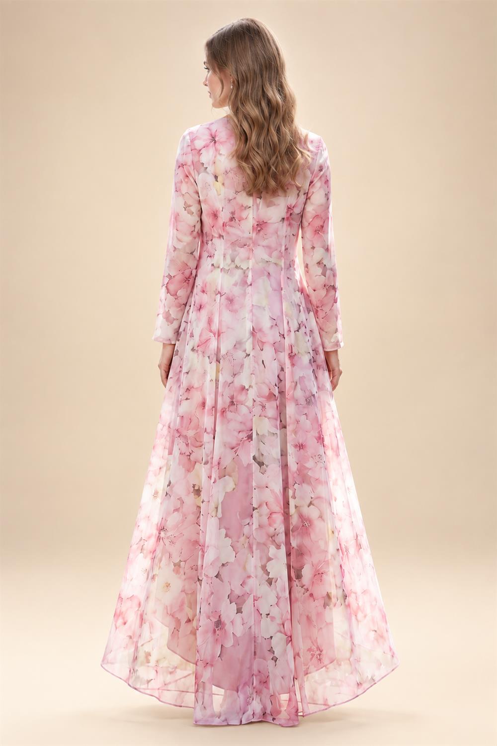 Sheath/Column Scoop Neck Lace Appliques Maxi Mother of the Bride & Groom Dresses with Ruched Waist & Sequin (SHI22501632)