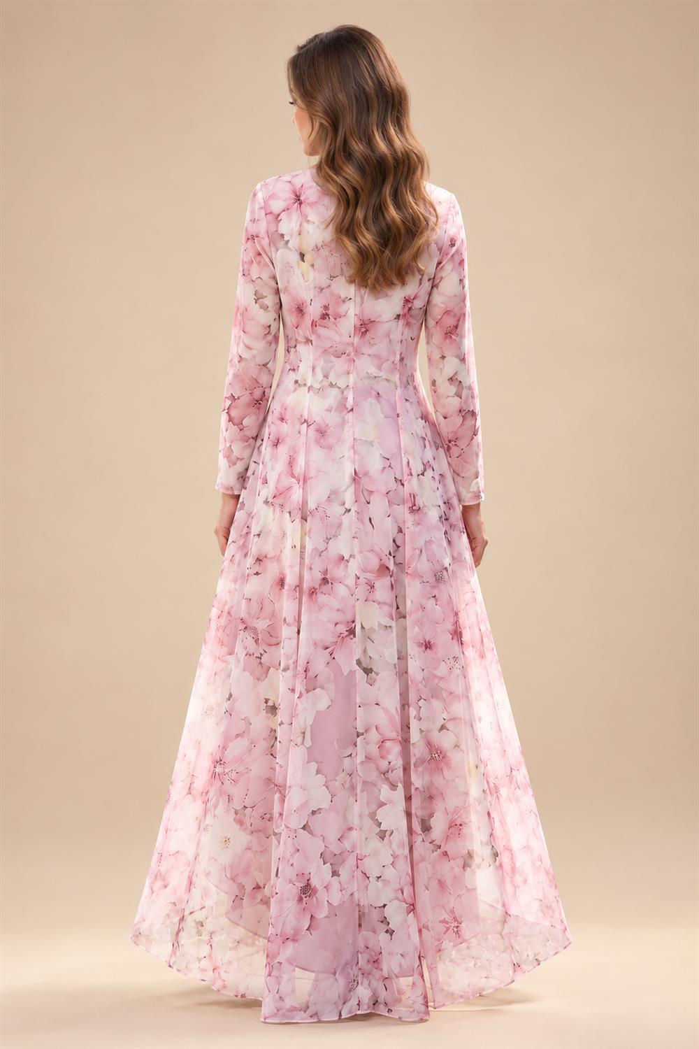 A-Line/Princess Strapless Lace Appliques Floor-Length Mother of the Bride & Groom Dresses with Pleats, Ruched Waist & Sweep Train (SHI22501664)