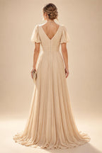 Sheath/Column Scoop Neck Velvet Maxi Mother of the Bride & Groom Dresses with Ruched Waist (SHI22501595)
