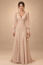 A-Line/Princess One Shoulder Floral Embroidery Floor-Length Mother of the Bride & Groom Dresses for Women (SHI22501656)