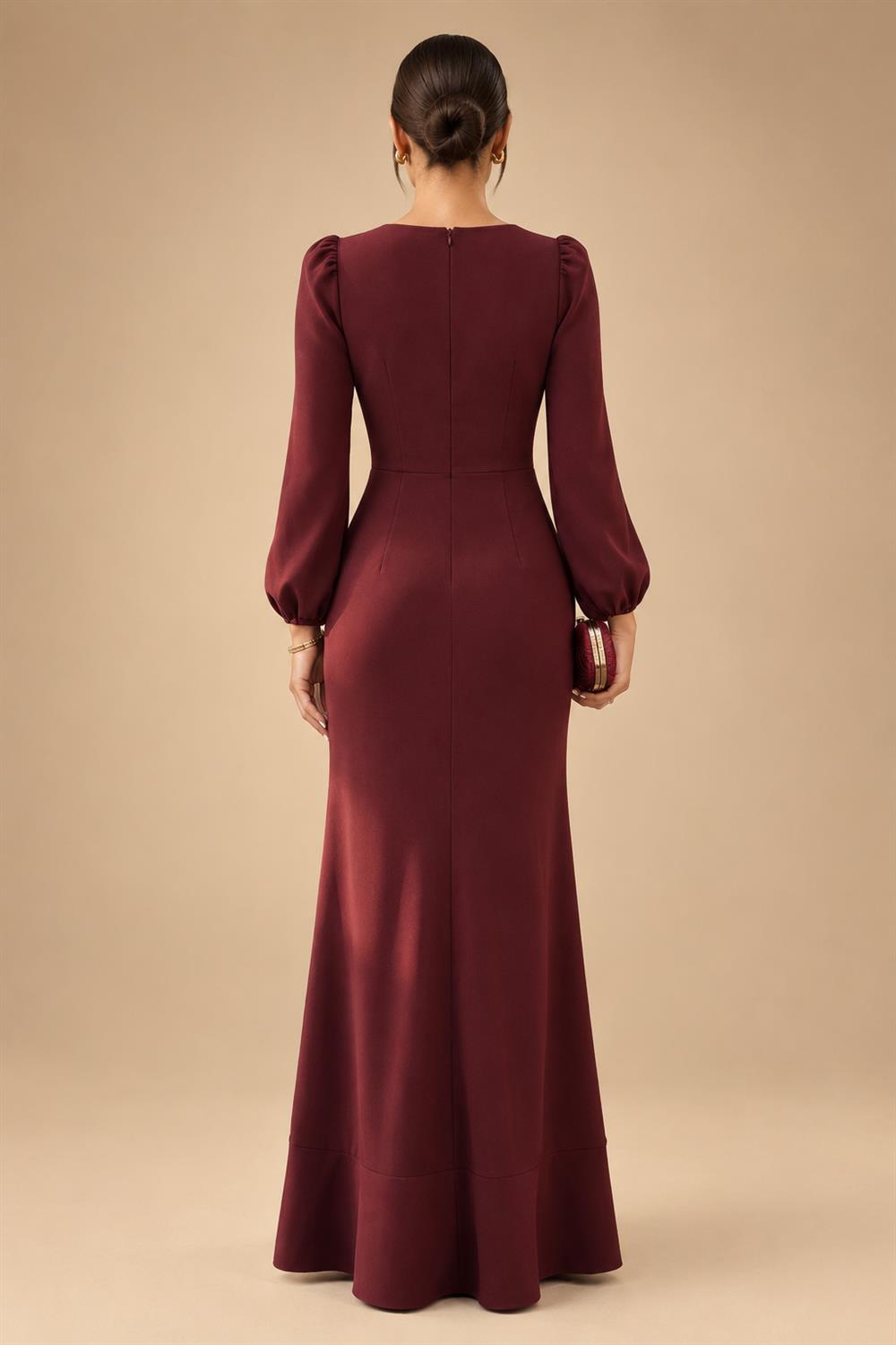 A-Line/Princess V-Neck Chiffon Floor-Length Mother of the Bride & Groom Dresses with Lace Appliques, Sequin & Ruffles (SHI22501608)