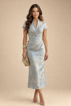 Satin Bodycon Strapless Short Homecoming Dresses with Corset Bodice & Sash (SHI22370318)