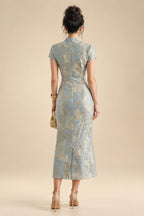 A-Line/Princess V-Neck Chiffon Floor-Length Mother of the Bride & Groom Dresses with Lace Appliques & Pleats (SHI22501605)