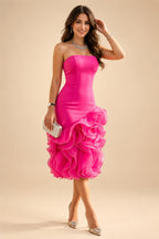 A-Line/Princess V-Neck Satin Floor-Length Mother of the Bride & Groom Dresses with?Jacquard Bolero?Jacket & Pleats (SHI22501695)