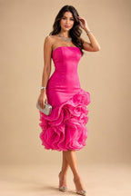 A-Line/Princess V-Neck Velvet Floor-Length Mother of the Bride & Groom Dresses with Ruched Waist (SHI22501614)