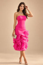 A-Line/Princess Scoop Neck Jacquard Floor-Length Mother of the Bride & Groom Dresses with Ruched Waist (SHI22501615)