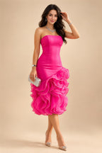 A Line Scoop 3/4 Sleeve Long Mixed Mother of the Bride Dresses with Sequins (SHI22500171)