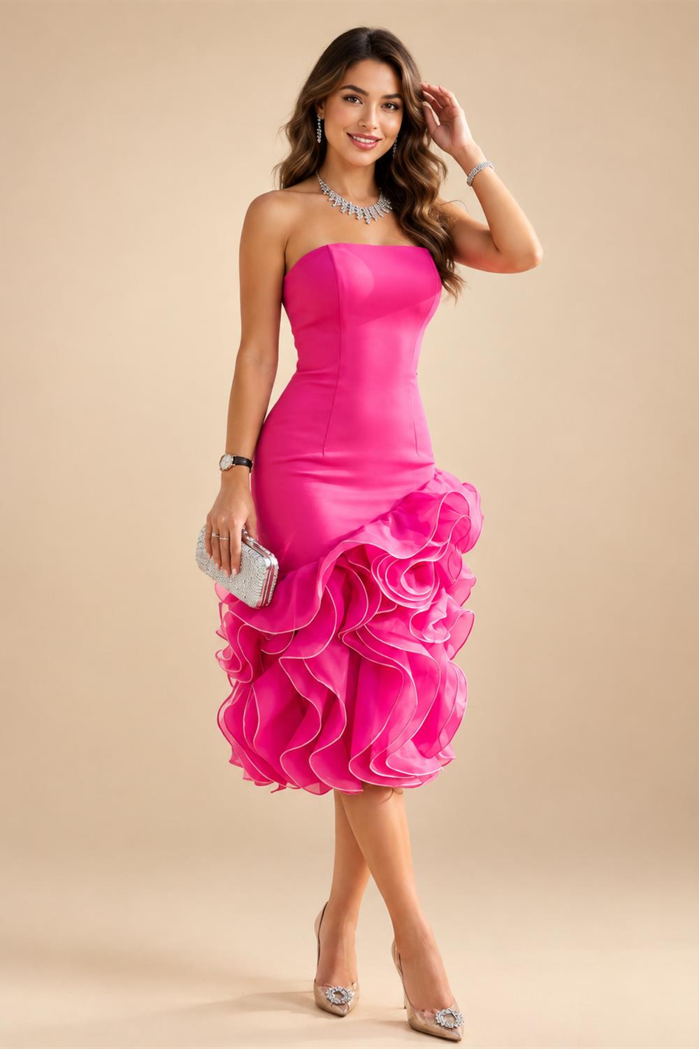 Sheath/Column Off Shoulder Chiffon Floor-Length Mother of the Bride & Groom Dresses with Lace Appliques (SHI22501551)