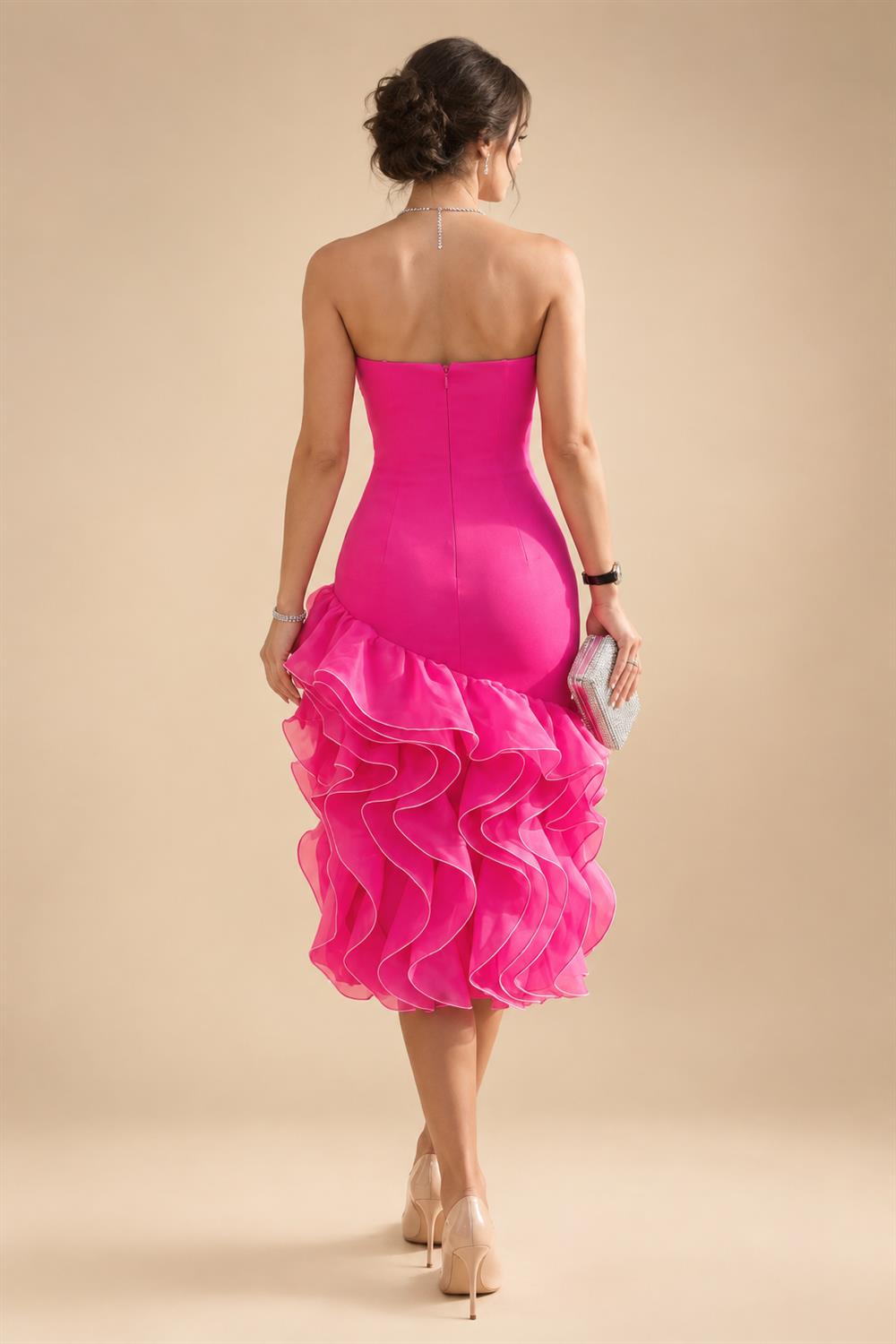 A-Line Floral Sequin Lace Floor-Length Mother of the Bride & Groom Dresses with Ruched Satin Bodice (SHI22500639)