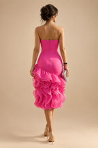 A-Line/Princess Off Shoulder Chiffon Floor-Length Mother of the Bride & Groom Dresses with Sequin, Lace Appliques & Pleats (SHI22501662)