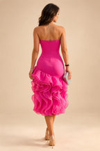 A-Line/Princess Scoop Neck Chiffon Maxi Mother of the Bride & Groom Dresses with Ruffles (SHI22501599)