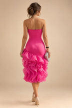 Sheath/Column Scoop Neck Velvet Floor-Length Mother of the Bride & Groom Dresses with Rhinestones (SHI22501640)