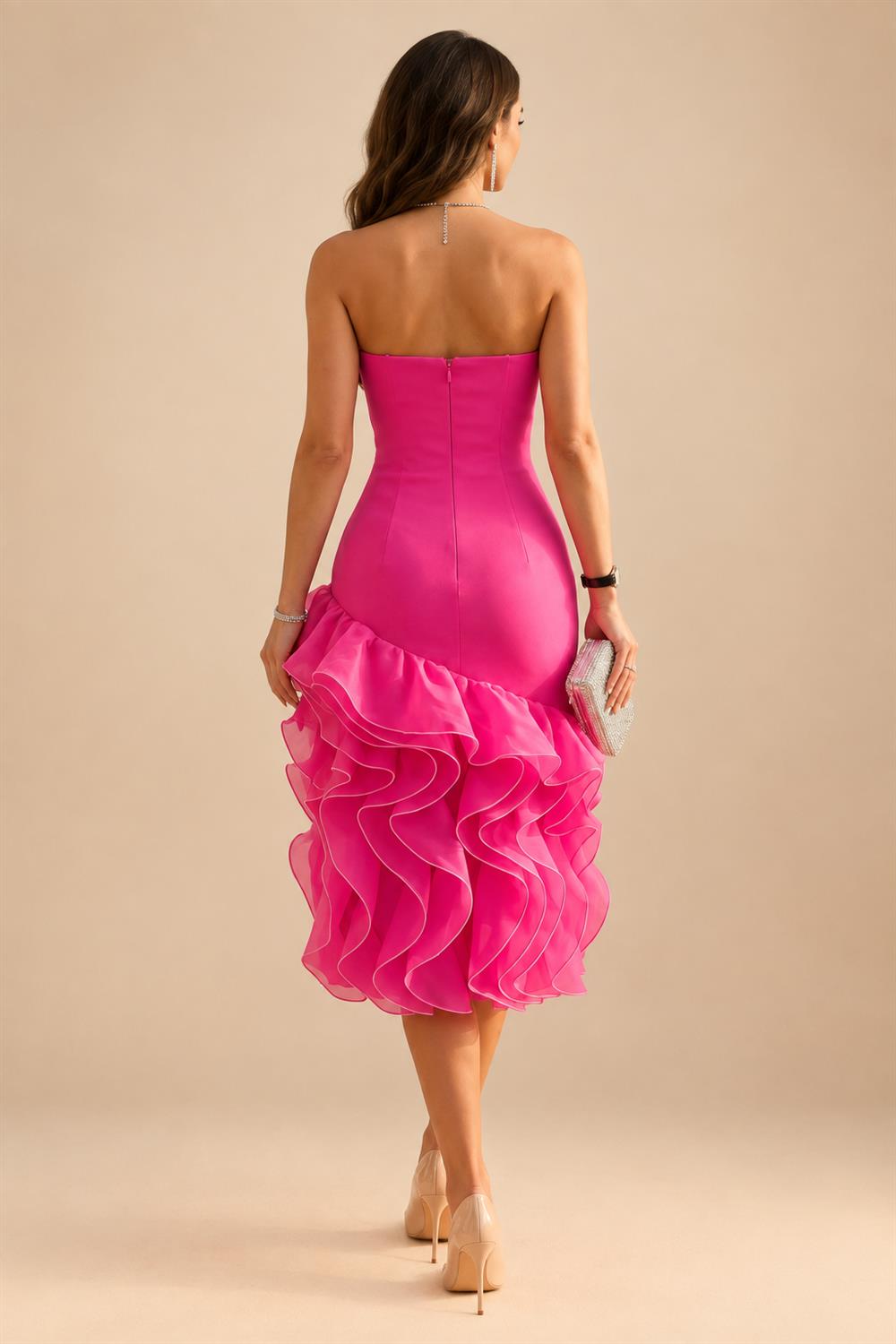 Chiffon A-Line/Princess Scoop Neck Floor-Length Mother of the Bride & Groom Dresses with Floral Embroidery (SHI22501221)