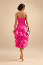 Sheath/Column Floral Lace Mother of the Bride & Groom Dresses with Rhinestones (SHI22500658)