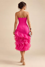 A-Line Chiffon Cape Sleeves Floor-Length Mother of the Bride & Groom Dresses with Floral Sequin Bodice (SHI22500691)