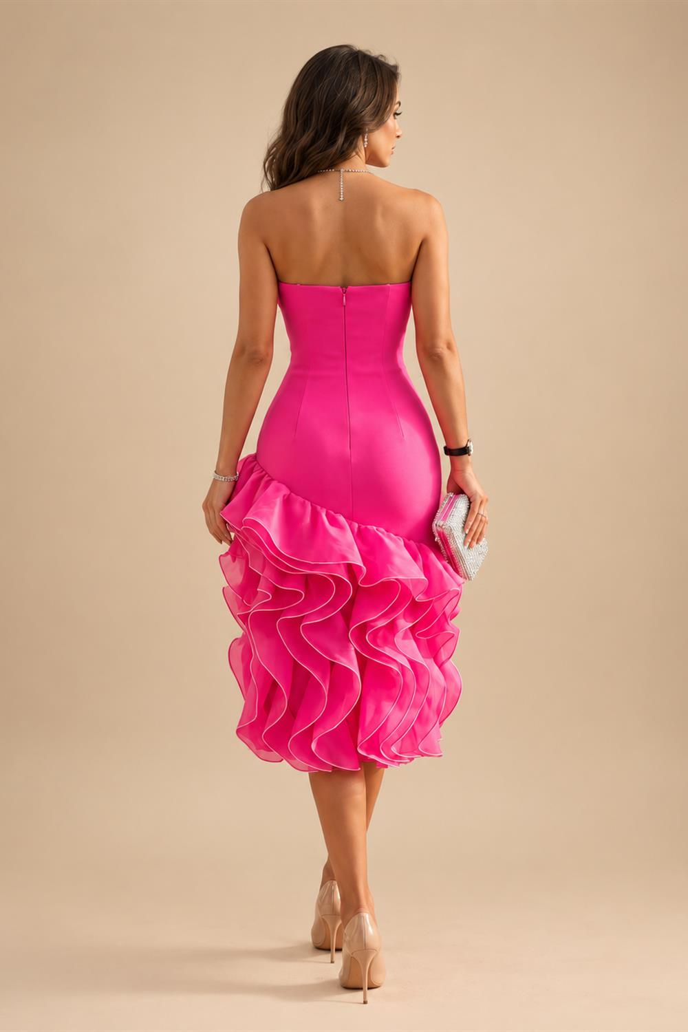 A-Line/Princess V-Neck Chiffon Floor-Length Mother of the Bride & Groom Dresses with Lace Appliques & Pleats (SHI22501605)