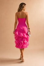 Floral Print A-Line/Princess Scoop Neck Floor-Length Mother of the Bride & Groom Dresses with Pockets (SHI22500916)