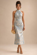 A-Line/Princess V-Neck Chiffon Floor-Length Mother of the Bride & Groom Dresses with Lace Appliques & Ruffles (SHI22501563)