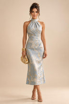 Sleeveless Lace Appliques Mother of the Bride Dresses with 3D Flower (SHI22500545)