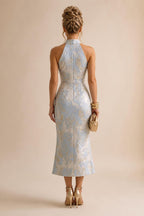Chiffon A-Line/Princess Scoop Neck Short Mother of the Bride & Groom Dresses Tiered (SHI22500912)
