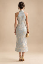 A-Line/Princess V-Neck Chiffon Floor-Length Mother of the Bride & Groom Dresses with Pleats (SHI22501646)