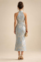 A-Line/Princess Scoop Neck Chiffon Floor-Length Mother of the Bride & Groom Dresses with Lace Appliques & Pleats (SHI22501611)