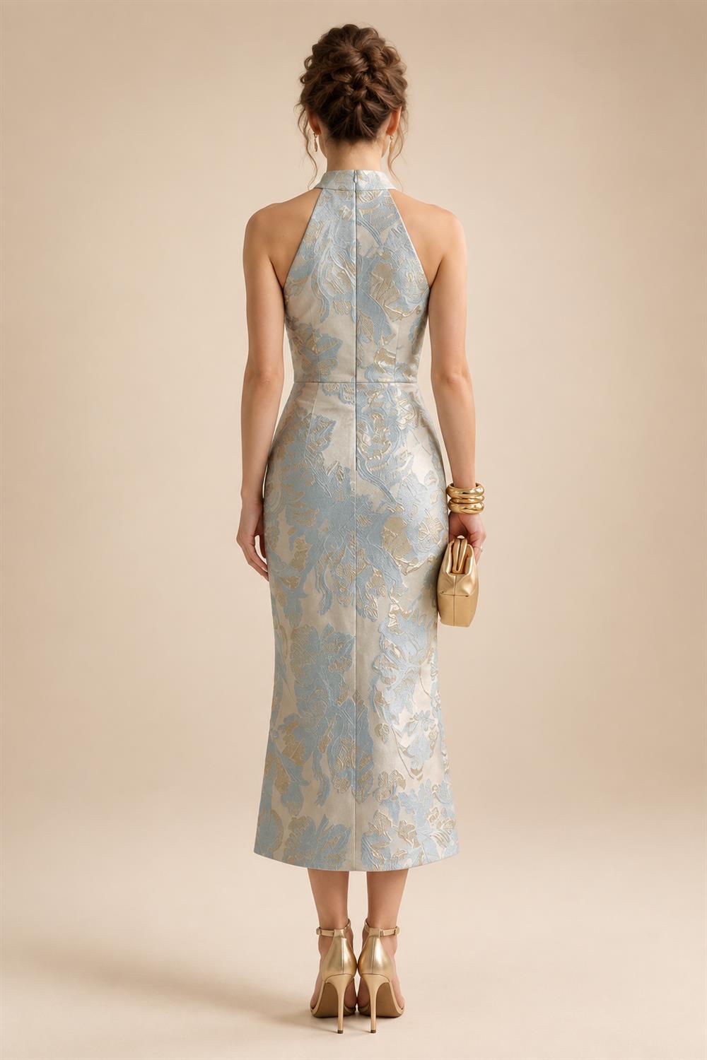 A-Line/Princess Scoop Neck Cap Sleeve Floor-Length Mother of the Bride Dresses with Lace Applique (SHI22500008)