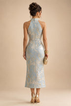 Sheath/Column Off Shoulder Chiffon Floor-Length Mother of the Bride & Groom Dresses with Lace Appliques (SHI22501551)