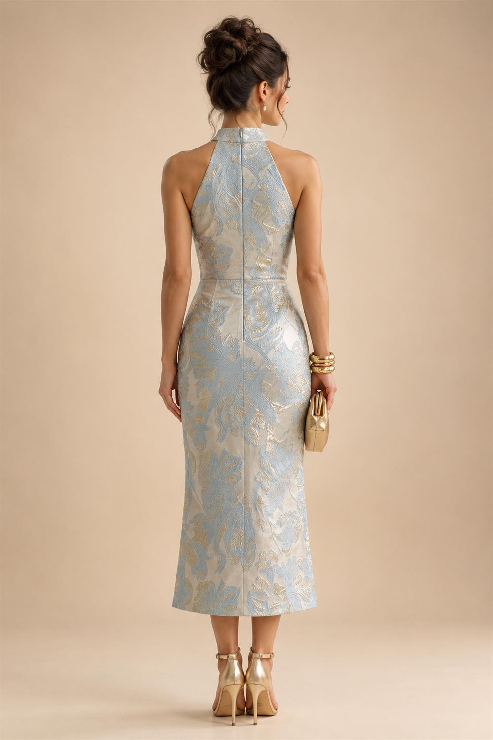 Sheath/Column Off Shoulder Chiffon Floor-Length Mother of the Bride & Groom Dresses with Lace Appliques (SHI22501551)