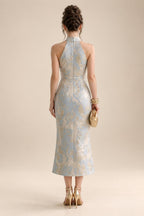 A-Line/Princess Scoop Neck Chiffon Maxi Mother of the Bride & Groom Dresses with Ruffles (SHI22501599)