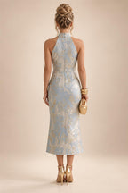 A-Line Floor Length One Shoulder Long Mother of the Bride Dresses with Lace (SHI22500179)