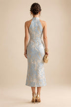 Scoop Neck Floral Print Mermaid Mother of the Bride Dresses (SHIR1110328)